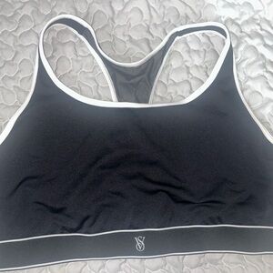 Victoria’s Secret Black and White Women's Sports Bra
